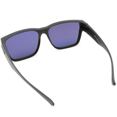 SUPER IDOL | 套鏡 | 極簡美學長方框太陽眼鏡 | 時代黑