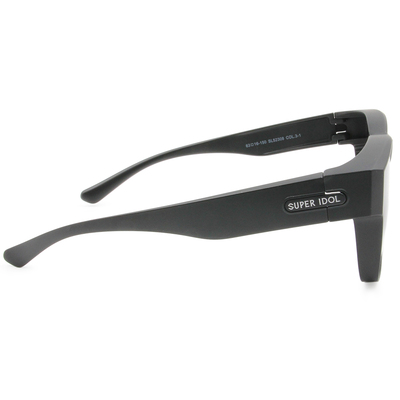 SUPER IDOL | 套鏡 | 極簡美學長方框太陽眼鏡 | 時代黑