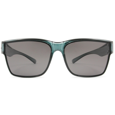 SUPER IDOL | 套鏡 | 極簡美學長方框太陽眼鏡 | 黑藍靛