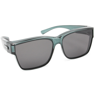 SUPER IDOL | 套鏡 | 極簡美學長方框太陽眼鏡 | 黑藍靛