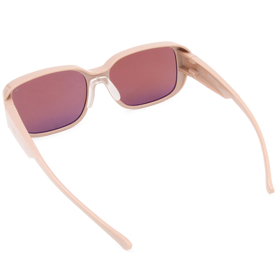 SUPER IDOL | 套鏡 | 復古粗黑長方框太陽眼鏡 | 奶茶咖