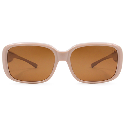 SUPER IDOL | 套鏡 | 復古粗黑長方框太陽眼鏡 | 奶茶咖