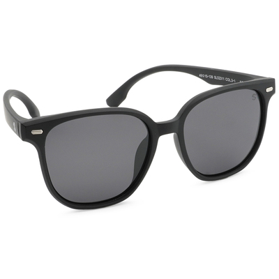 SUPER IDOL | 兒童款‧夢幻泡泡多邊框太陽眼鏡 | 帥氣黑