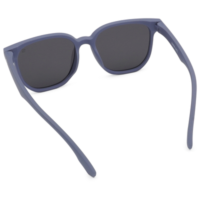 SUPER IDOL | 兒童款‧夢幻泡泡多邊框太陽眼鏡 | 莫蘭迪藍