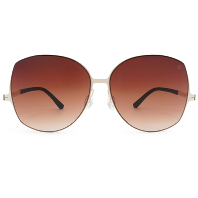 SUPER IDOL | 旅行意義方框太陽眼鏡 | 奶茶咖