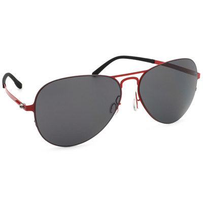 SUPER IDOL | 雙槓風格飛行框太陽眼鏡 | 黑紅拼接