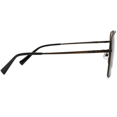 SUPER IDOL | 美式雙槓飛行框太陽眼鏡 | 復古黑金