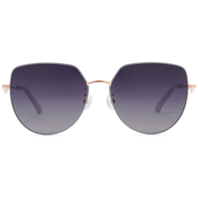 SUPER IDOL | 都市品味多邊框太陽眼鏡 | 優雅紫