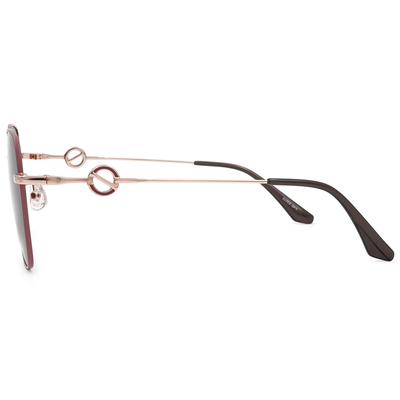 SUPER IDOL | 夏日原聲帶多邊框太陽眼鏡 | 夏戀粉