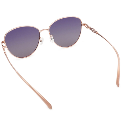 SUPER IDOL | 鍊條logo多邊框太陽眼鏡 | 櫻花粉