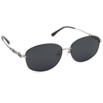 SUPER IDOL | 心動旋律橢圓框太陽眼鏡 | 簡單灰