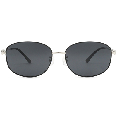 SUPER IDOL | 心動旋律橢圓框太陽眼鏡 | 簡單灰