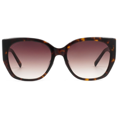 SUPER IDOL | 海邊度假大方框太陽眼鏡 | 豹紋印