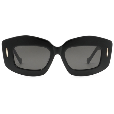 SUPER IDOL | 流行韓風長方框太陽眼鏡 | 俐落黑