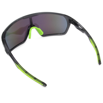 SUPER SPORT | 神秘北極圈護眼框太陽眼鏡 | 拼接黑綠