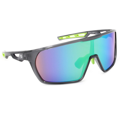 SUPER SPORT | 神秘北極圈護眼框太陽眼鏡 | 拼接黑綠