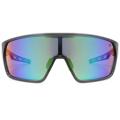 SUPER SPORT | 神秘北極圈護眼框太陽眼鏡 | 拼接黑綠