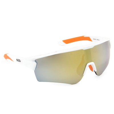 SUPER SPORT | 無所畏懼護眼框太陽眼鏡 | 亮白橘
