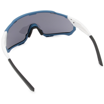 SUPER SPORT | 拼接雙色護眼框太陽眼鏡 | 晴空白x藍