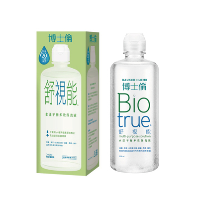 博士倫舒視能水漾平衡多效保養液300ml