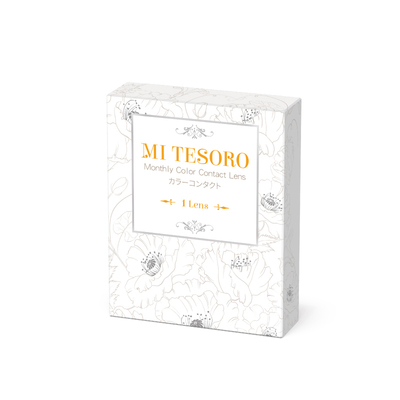 蜜緹彩色月拋隱形眼鏡(1片裝/初戀)