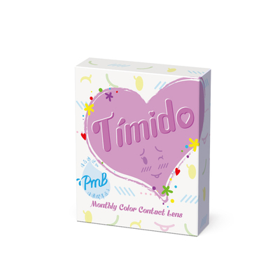 媞蜜多彩色月拋隱形眼鏡(1片裝/纏綿)