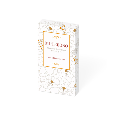 蜜緹彩色日拋隱形眼鏡(2片裝/相擁)