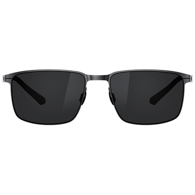 Helen Keller 街角輪廓方框太陽眼鏡 鎧甲灰