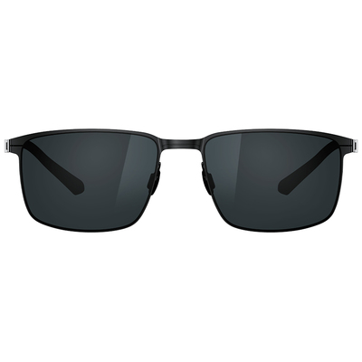 Helen Keller 街角輪廓方框太陽眼鏡 鈦黑