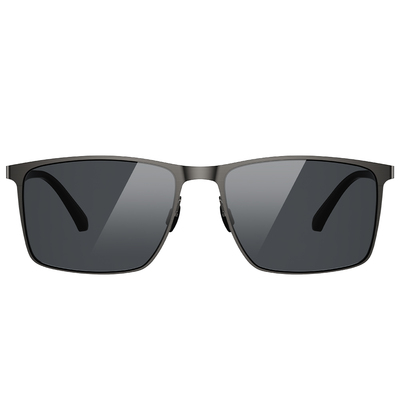 Helen Keller 街域系長方框太陽眼鏡 冷鋼灰