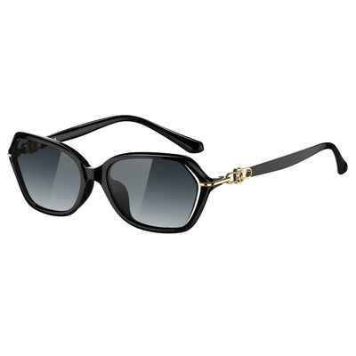 Helen Keller 稜線多邊框太陽眼鏡 零點黑