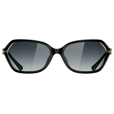 Helen Keller 稜線多邊框太陽眼鏡 零點黑