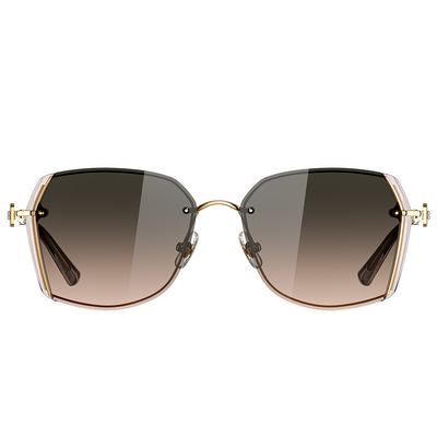 Helen Keller 薄暮多邊框太陽眼鏡 溫曦金