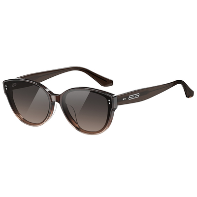 Helen Keller 絕界貓眼框太陽眼鏡 茶粉