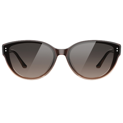 Helen Keller 絕界貓眼框太陽眼鏡 茶粉