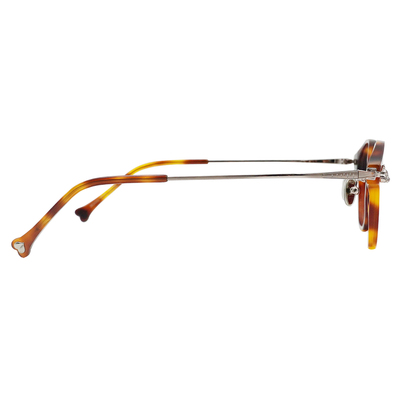 K-DESIGN動物聯萌 | 萌兔物語 多邊框眼鏡 | 琥珀棕