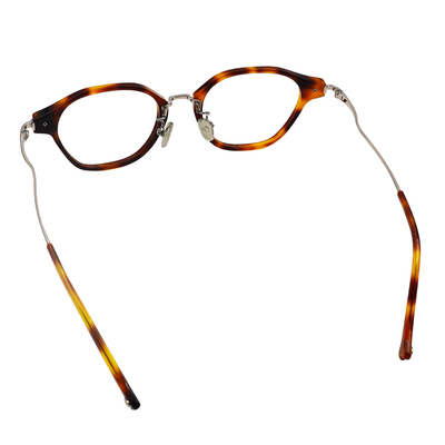 K-DESIGN動物聯萌 | 萌兔物語 多邊框眼鏡 | 琥珀棕