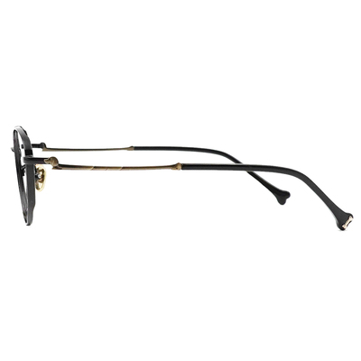 K-DESIGN動物聯萌 | 小臘腸出沒 長方框眼鏡 | 絲絨黑