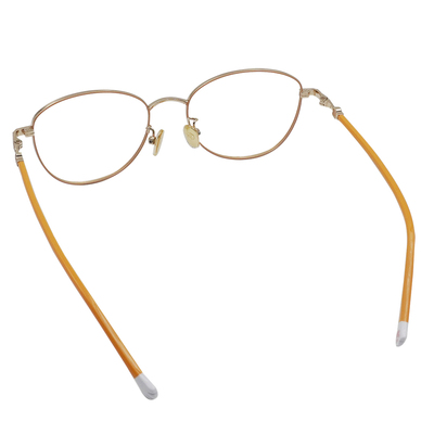 K-DESIGN動物聯萌 | 小貓愛吃魚 多邊框眼鏡 | 橘虎斑