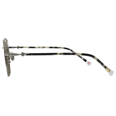 K-DESIGN動物聯萌 | 虎喵來襲 多邊框眼鏡 | 琥珀灰