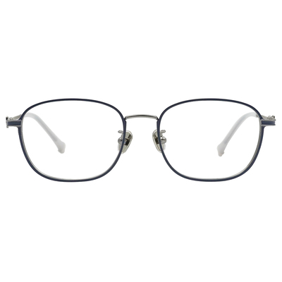 K-DESIGN動物聯萌 | 哈財雙寶 長方框眼鏡 | 迷霧藍