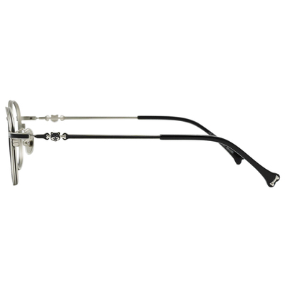 K-DESIGN動物聯萌 | 哈財雙寶 長方框眼鏡 | 曜石黑