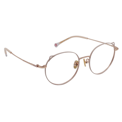 K-DESIGN動物聯萌 | 萌Q貓耳 圓框眼鏡 | 萌粉