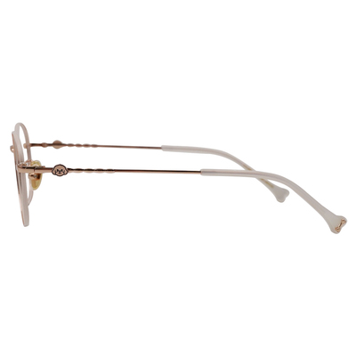 K-DESIGN動物聯萌 | 優雅小貴賓 多邊框眼鏡 | 雲朵粉