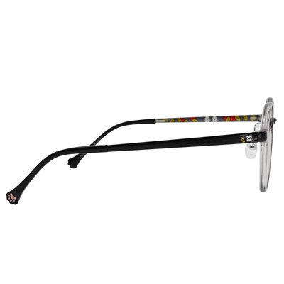 K-DESIGN動物聯萌 | 招財喵駕到 圓框眼鏡 | 雲杉灰