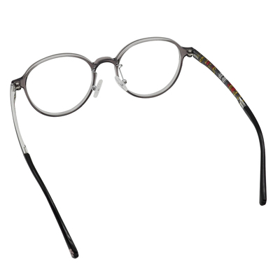 K-DESIGN動物聯萌 | 招財喵駕到 圓框眼鏡 | 雲杉灰