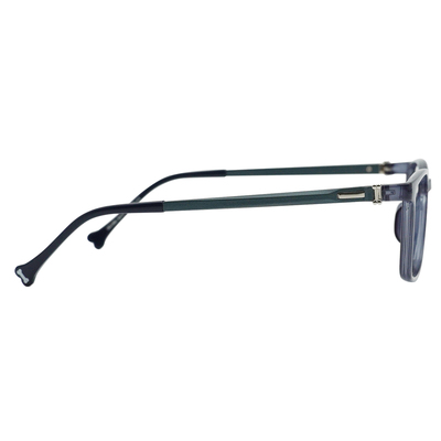 K-DESIGN動物聯萌 | 小骨頭捉迷藏 方框眼鏡 | 冰湖藍