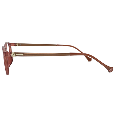 K-DESIGN動物聯萌 | 蹦蹦爪印 方框眼鏡 | 棗紅