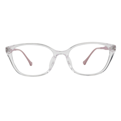 K-DESIGN動物聯萌 | 踩踩印記 方框眼鏡 | 晶透紫