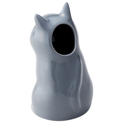 【SETO CRAFT】貓咪造型花器/筆座